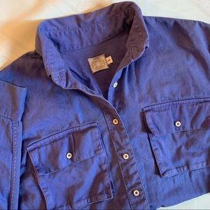 Vintage Purple CALVIN KLEIN button down L
